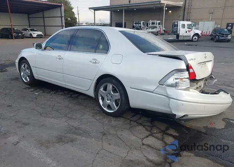 2005 Lexus Ls 430 from USA, damaged, VIN JTHBN36F655002853